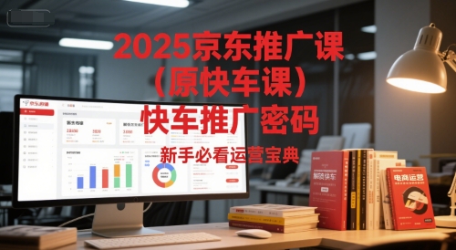 2025京东推广课(原快车课)解锁京东快车推广密码,新手必看运营宝典-鸿图网创