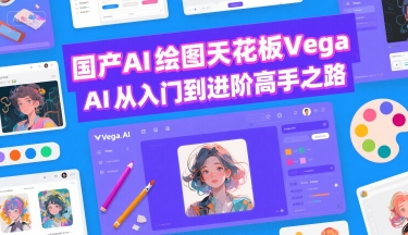 国产AI绘图天花板 Vega AI从入门到进阶高手之路-鸿图网创