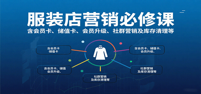 服装店营销必修课：含会员卡、储值卡、会员升级、社群营销及库存清理等-鸿图网创