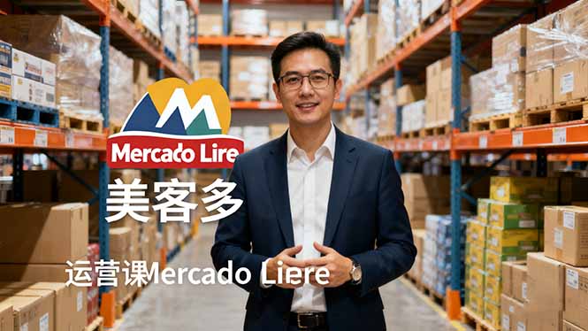 2025美客多Mercado Libre运营课：账号注册/产品上传/促销活动/自发货模式-鸿图网创