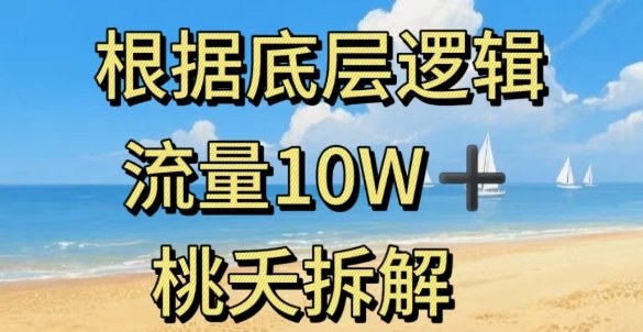 据底层逻辑，流量10W+，以安全知识科普为例-鸿图网创