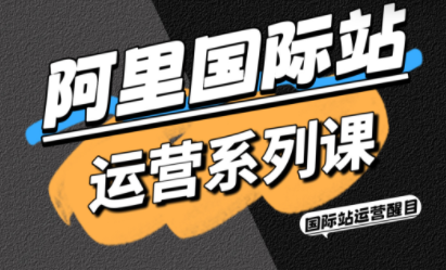 醒目老师·阿里国际站运营系列课(更新11月)-鸿图网创