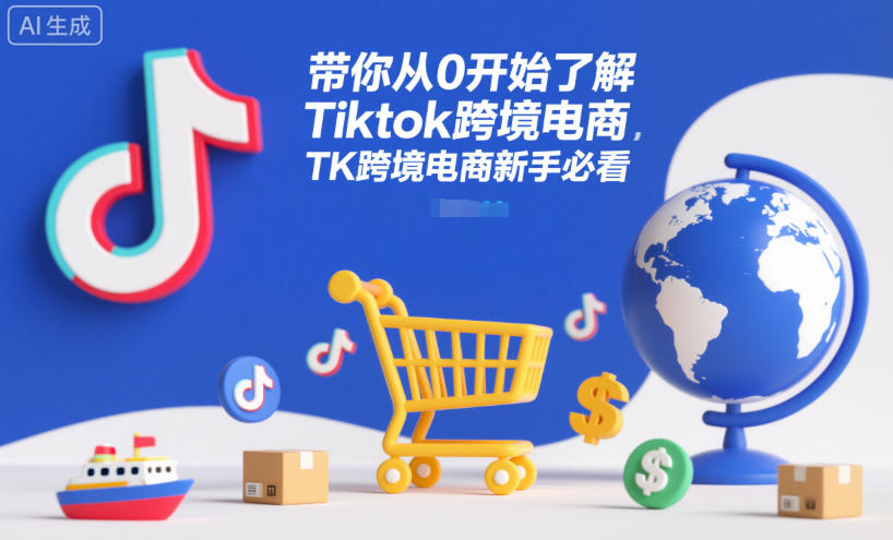 带你从0开始了解Tiktok跨境电商，TK跨境电商新手必看-鸿图网创