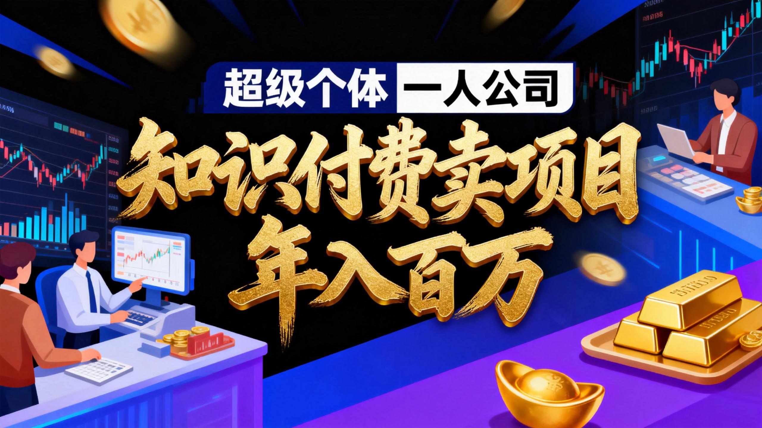 2026年“超级个体一人公司”私域卖项目年入百万，个人IP-精准引流-项目包装-转化成交-鸿图网创