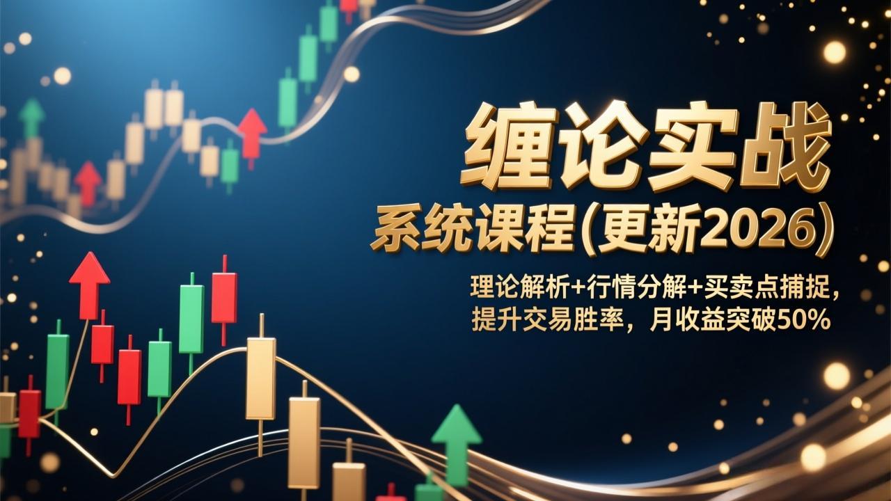 缠论实战系统课程(更新2026-鸿图网创