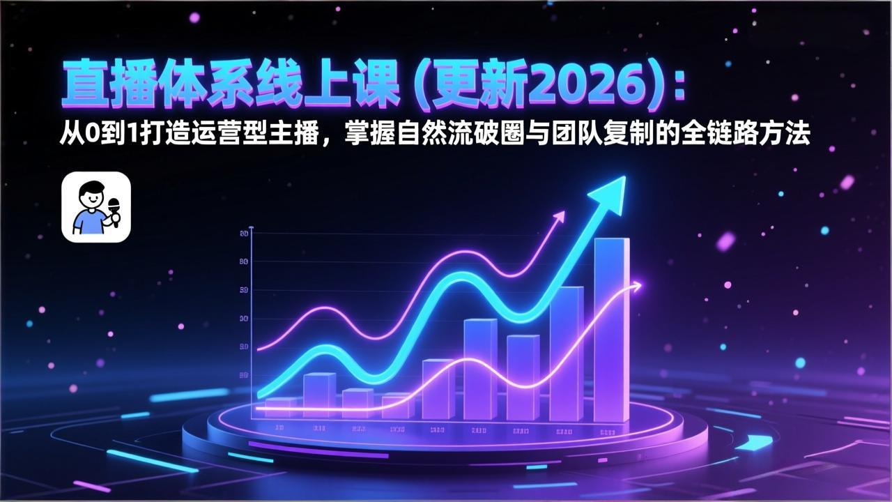 直播体系线上课(更新2026-鸿图网创
