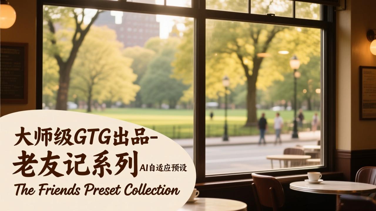 大师级GTG出品-老友记系列AI自适应预设The Friends Preset Collection-鸿图网创