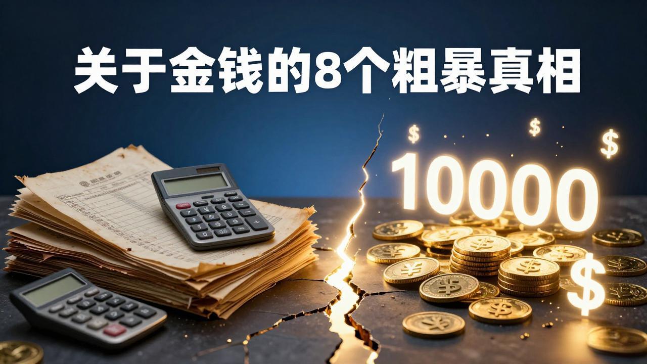 付费文章：关于金钱的 8 个粗暴真相，彻底重塑你的赚钱思维与财富认知-鸿图网创