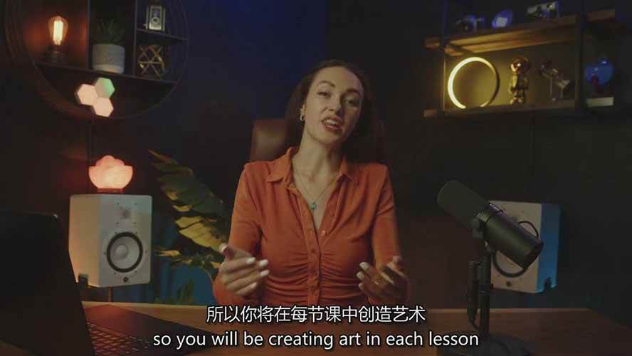 图片[3]-Midjourney AI图像创作课：提示词设计，风格探索，零基础掌握AI绘画核心技能-鸿图网创