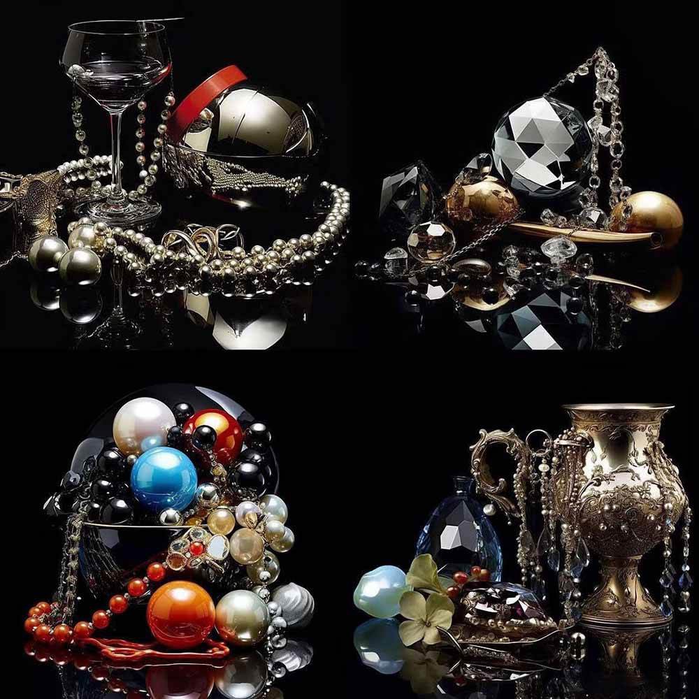 图片[6]-463个Midjourney珠宝摄影提示词：覆盖全品类珠宝，AI设计秒出专业效果-鸿图网创