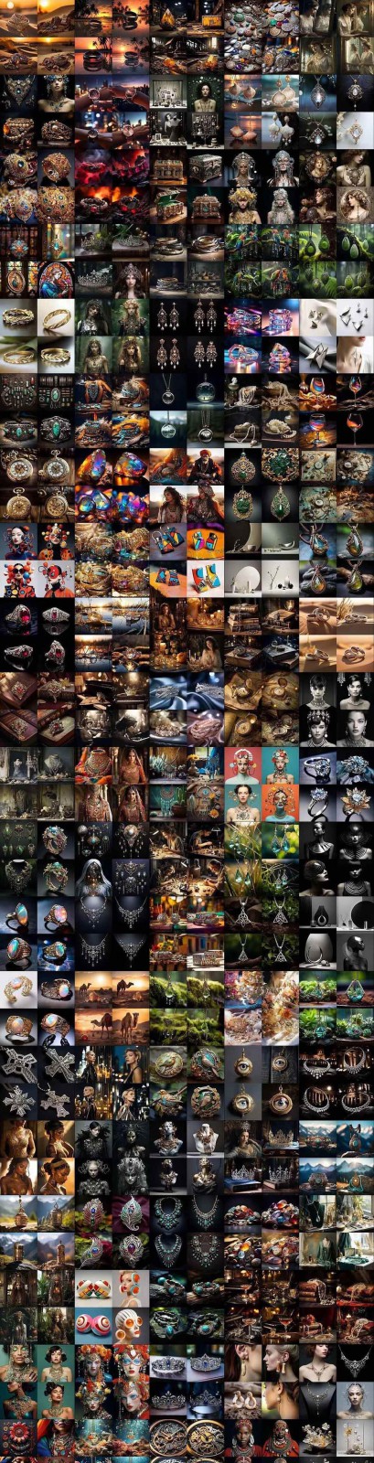 图片[7]-463个Midjourney珠宝摄影提示词：覆盖全品类珠宝，AI设计秒出专业效果-鸿图网创